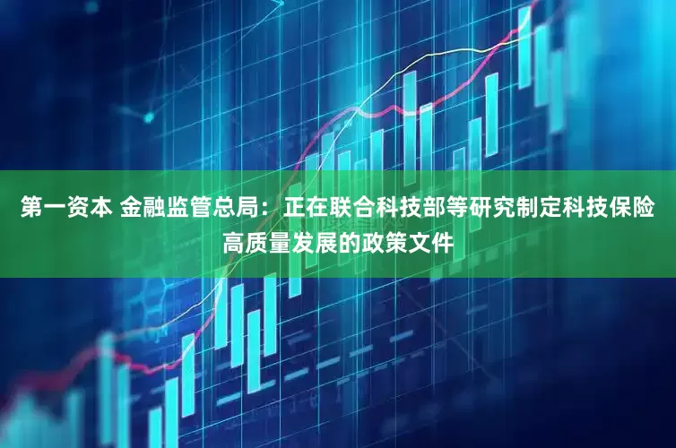 第一资本 金融监管总局：正在联合科技部等研究制定科技保险高质量发展的政策文件